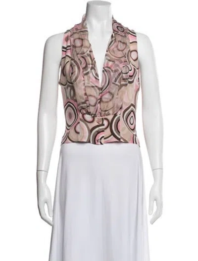 Pre-owned Chanel Vintage 2001 Blouse In White