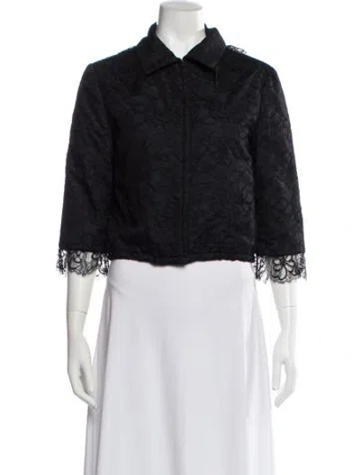 Pre-owned Chanel Vintage 2001 Evening Jacket In Black