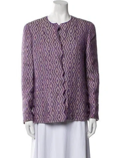 Pre-owned Chanel Vintage 2001 Evening Jacket In Multi