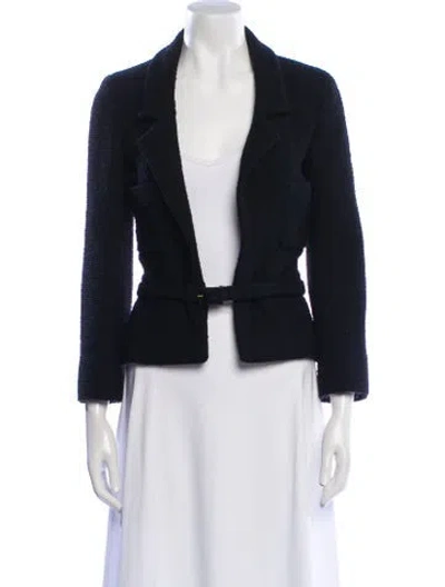 Pre-owned Chanel Vintage 2001 Jacket In Black