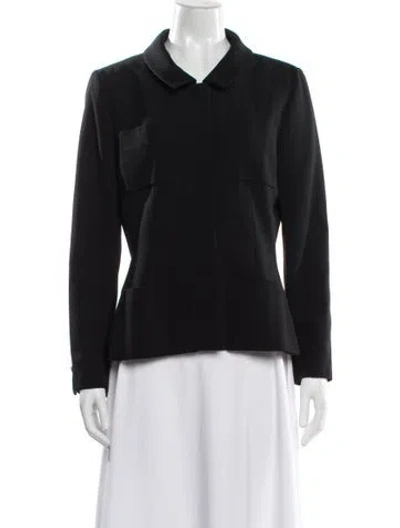 Pre-owned Chanel Vintage 2001 Jacket In Gray