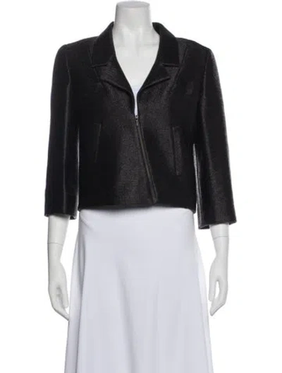 Pre-owned Chanel Vintage 2001 Jacket In Purple