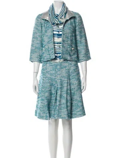 Pre-owned Chanel Vintage 2001 Skirt Set