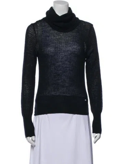 Pre-owned Chanel Vintage 2001 Sweater In Black
