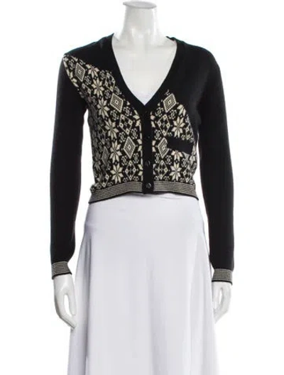 Pre-owned Chanel Vintage 2001 Sweater In Black