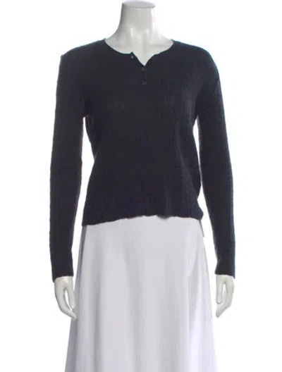 Pre-owned Chanel Vintage 2001 Sweater In Blue