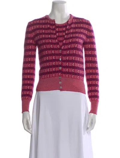 Pre-owned Chanel Vintage 2001 Sweater In Pink