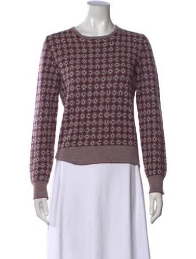 Pre-owned Chanel Vintage 2001 Sweater In Purple