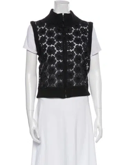 Pre-owned Chanel Vintage 2001 Vest In Blue/white