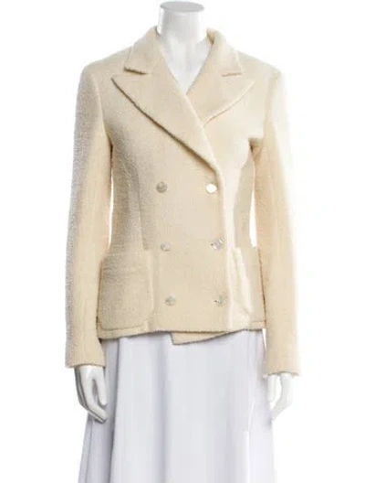 Pre-owned Chanel Vintage 2002 Blazer In Neutral