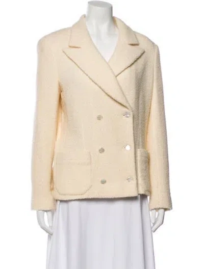 Pre-owned Chanel Vintage 2002 Blazer In Neutral