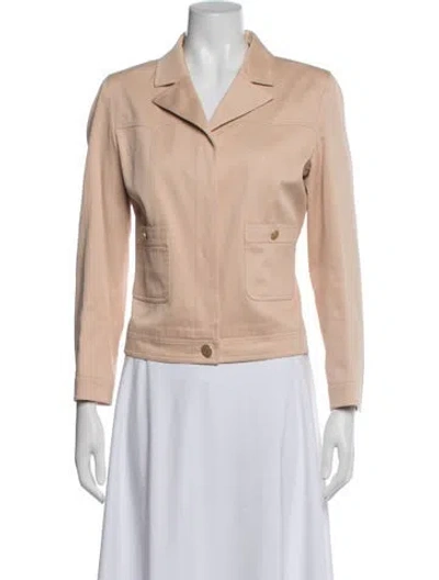 Pre-owned Chanel Vintage 2002 Blazer In Neutral