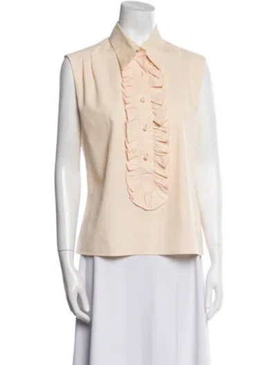 Pre-owned Chanel Vintage 2002 Blouse In Pink