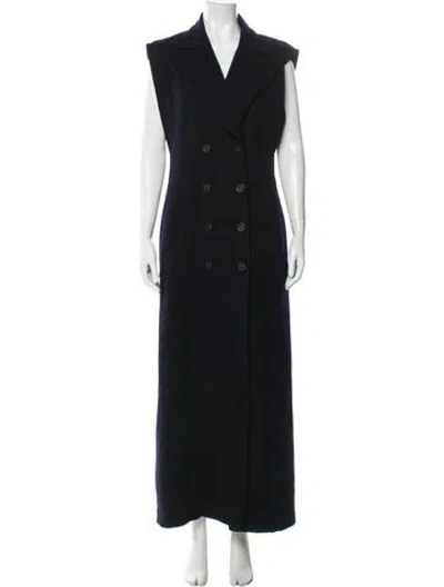 Pre-owned Chanel Vintage 2002 Coat In Black