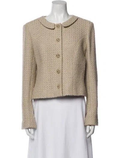 Pre-owned Chanel Vintage 2002 Evening Jacket In Neutral