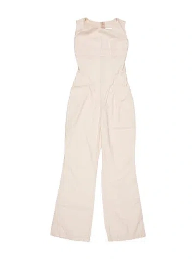Pre-owned Chanel Vintage 2002 Jumpsuit In Neutral