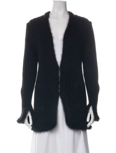 Pre-owned Chanel Vintage 2002 Sweater In Black