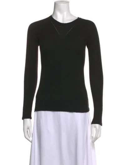 Pre-owned Chanel Vintage 2002 Sweater In Black