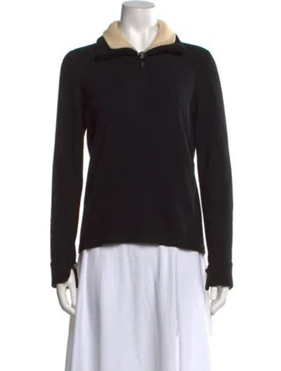 Pre-owned Chanel Vintage 2002 Sweater In Black