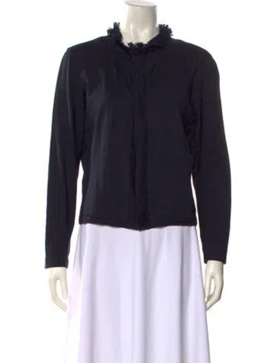 Pre-owned Chanel Vintage 2002 Sweater In Blue