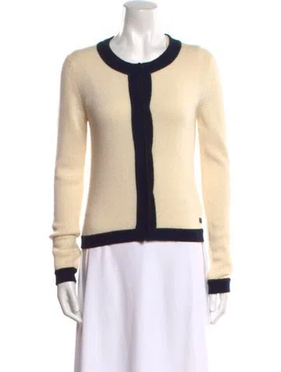 Pre-owned Chanel Vintage 2002 Sweater In Neutral
