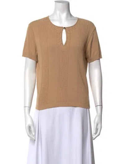 Pre-owned Chanel Vintage 2002 Sweater In Neutral