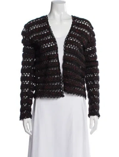 Pre-owned Chanel Vintage 2002 Sweater In Red