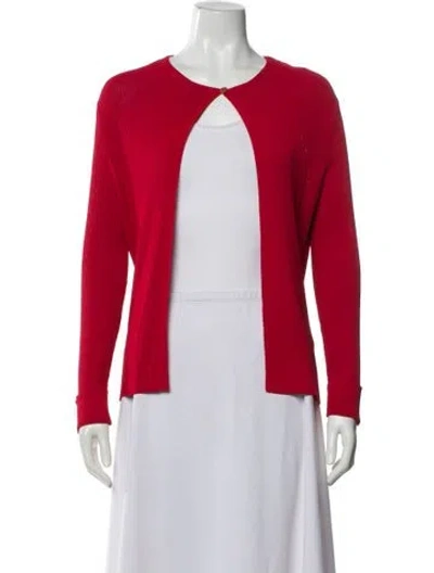 Pre-owned Chanel Vintage 2002 Sweater In Red