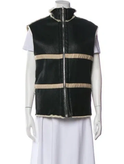 Pre-owned Chanel Vintage 2002 Vest In Black
