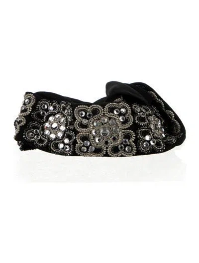 Pre-owned Chanel Vintage 2002 Waist Belt In Black