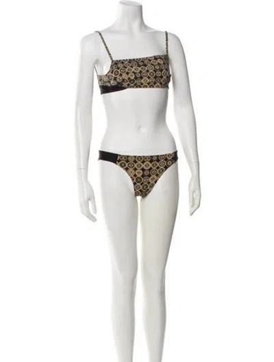 Pre-owned Chanel Vintage 2003 Bikini In Brown