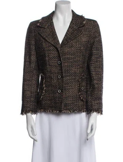 Pre-owned Chanel Vintage 2003 Blazer In Black