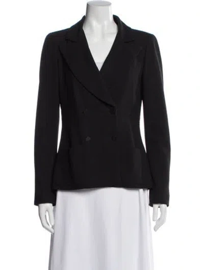 Pre-owned Chanel Vintage 2003 Blazer In Black