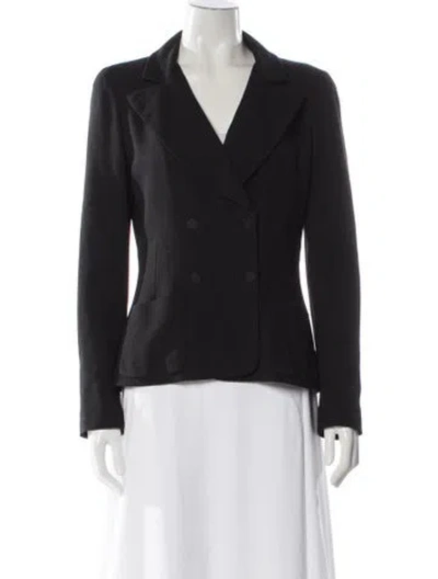 Pre-owned Chanel Vintage 2003 Blazer In Black