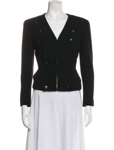 Pre-owned Chanel Vintage 2003 Blazer In Black
