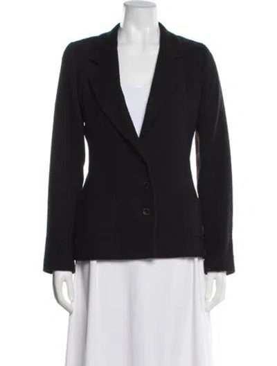 Pre-owned Chanel Vintage 2003 Blazer In Black