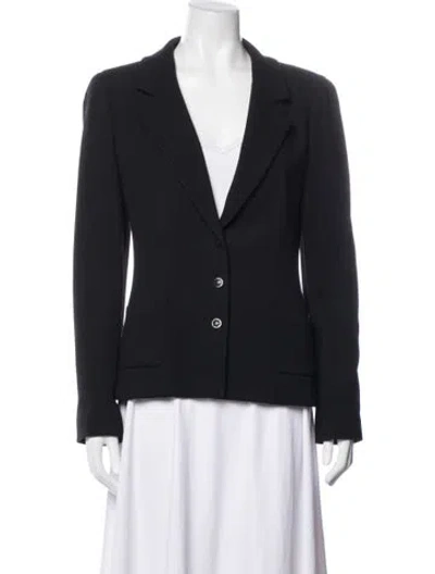 Pre-owned Chanel Vintage 2003 Blazer In Black