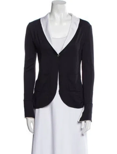Pre-owned Chanel Vintage 2003 Blazer In Blue