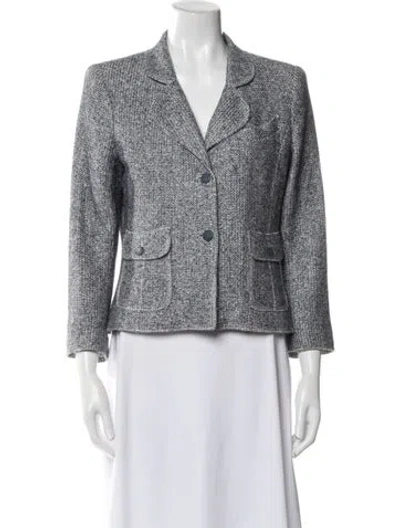Pre-owned Chanel Vintage 2003 Blazer In Blue