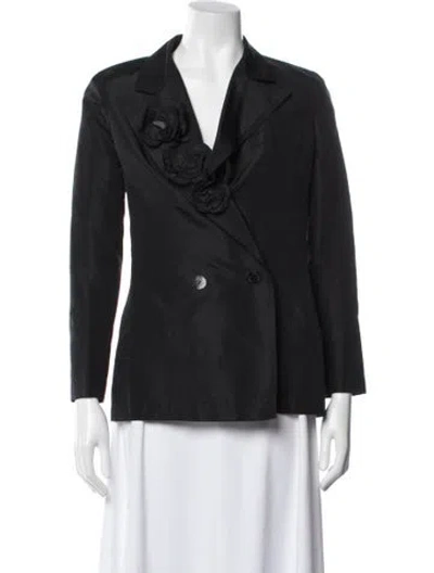 Pre-owned Chanel Vintage 2003 Blazer In Gray