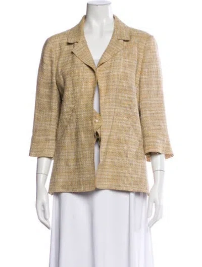 Pre-owned Chanel Vintage 2003 Blazer In Neutral