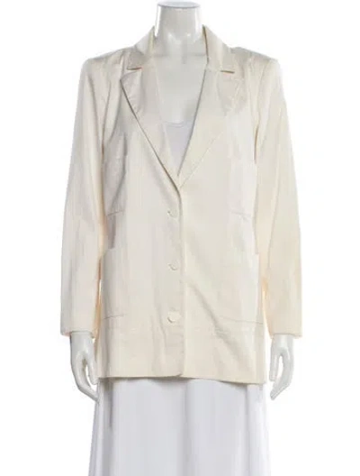 Pre-owned Chanel Vintage 2003 Blazer In Neutral