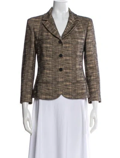 Pre-owned Chanel Vintage 2003 Blazer In Neutral