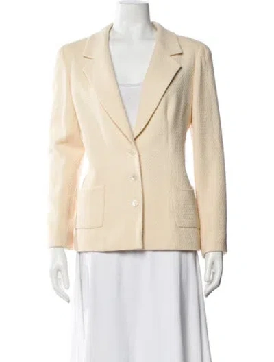 Pre-owned Chanel Vintage 2003 Blazer In Neutral