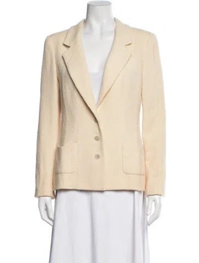 Pre-owned Chanel Vintage 2003 Blazer In Neutrals