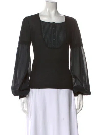 Pre-owned Chanel Vintage 2003 Blouse In Black