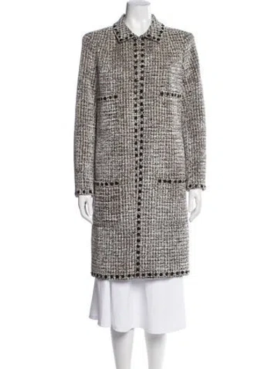Pre-owned Chanel Vintage 2003 Coat In Neutral