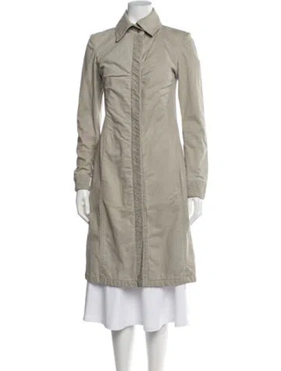 Pre-owned Chanel Vintage 2003 Coat In Neutrals