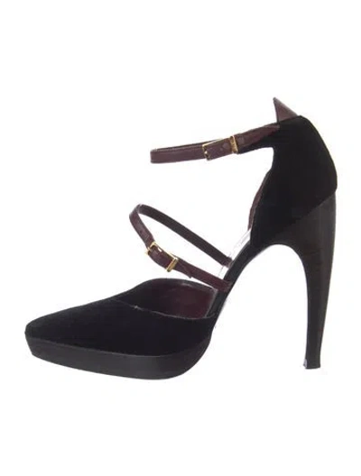 Pre-owned Chanel Vintage 2003 D'orsay Pumps In Multi