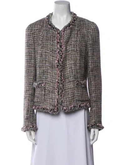 Pre-owned Chanel Vintage 2003 Evening Jacket In Black